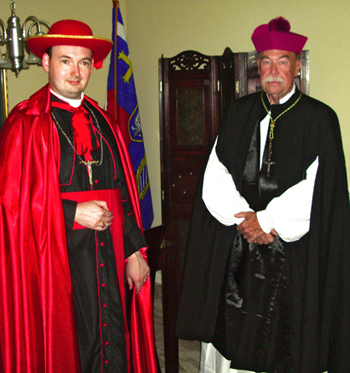 Pope Radislav and Archbishop Rowzie