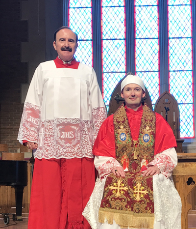 Pope Radislav and Monsignor Coberly