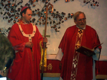 Archbishop of the Southwest with Bishop J. Dennis Massey