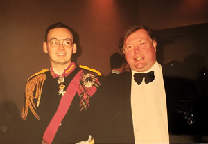 Pope Radislav with the Marquess of Ailsa