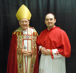Pope Radislav with Bishop Duncan
