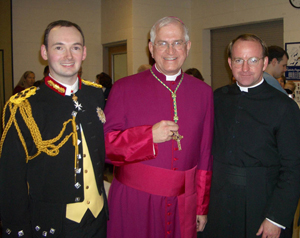Pope Radislav with Archbishop Kurtz