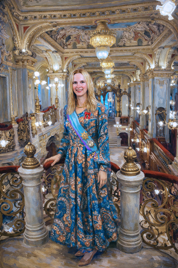 Apostolic Princess Anna Alexandrovna in court portrait