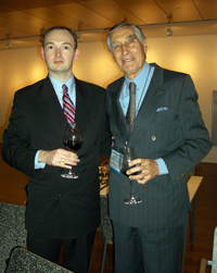 Pope Radislav with the Argentinean ambassador