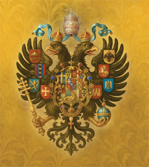Arms of the Pontifical and Imperial House of Johnson-Roma-Rus