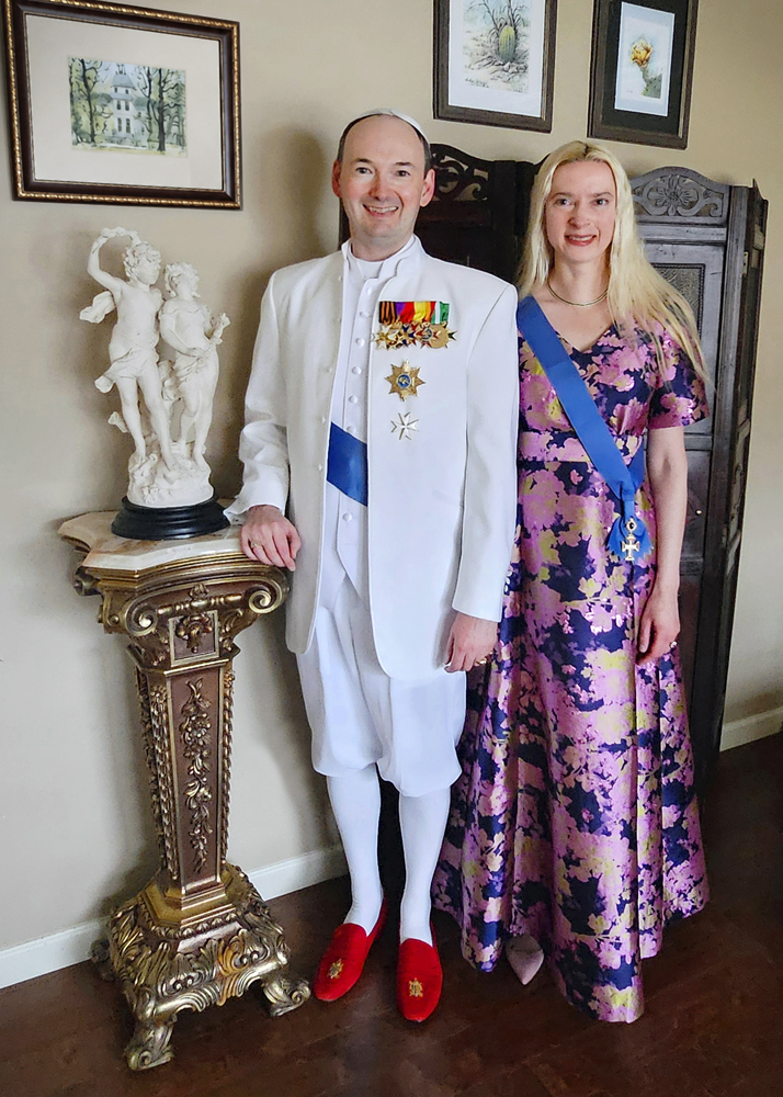 Pope Radislav and Apostolic Princess Anna