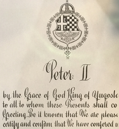 Illustration for King Peter II of Yugoslavia