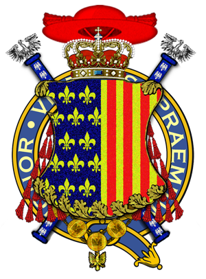 Arms of H.M.E.R.H. the Cardinal Count of Gévaudan