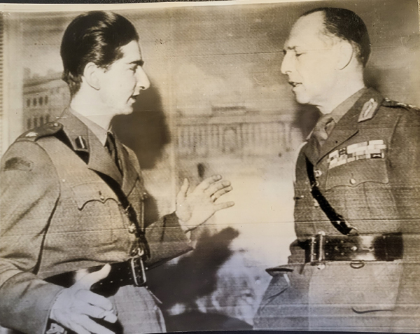 King Peter II and King George of Greece