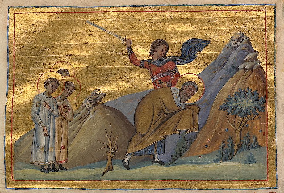 Historical depiction associated with St. Babylas of Antioch