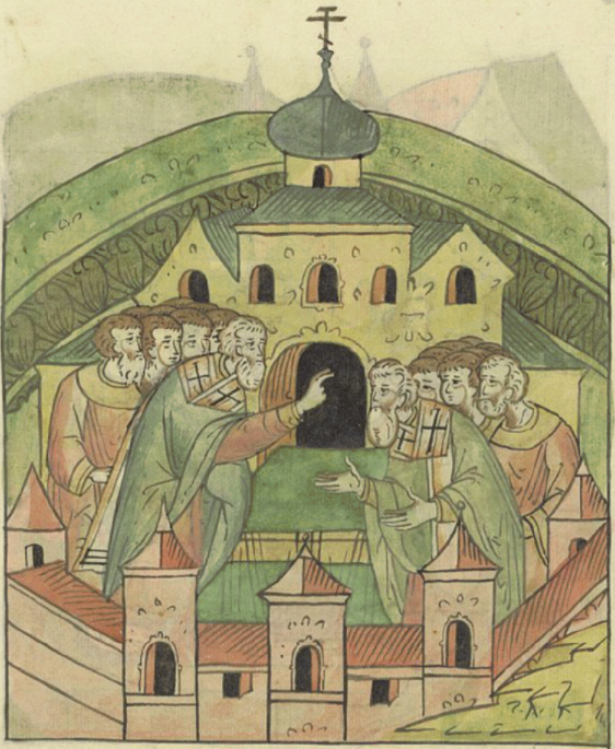 Historical depiction associated with Kirill II (1224-1233)
