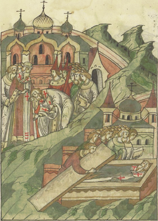 Historical depiction associated with Nikita (1122-1126)
