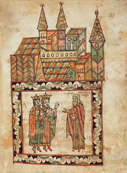 Historical depiction associated with St. Cyprian (1380-1385 d.1407)
