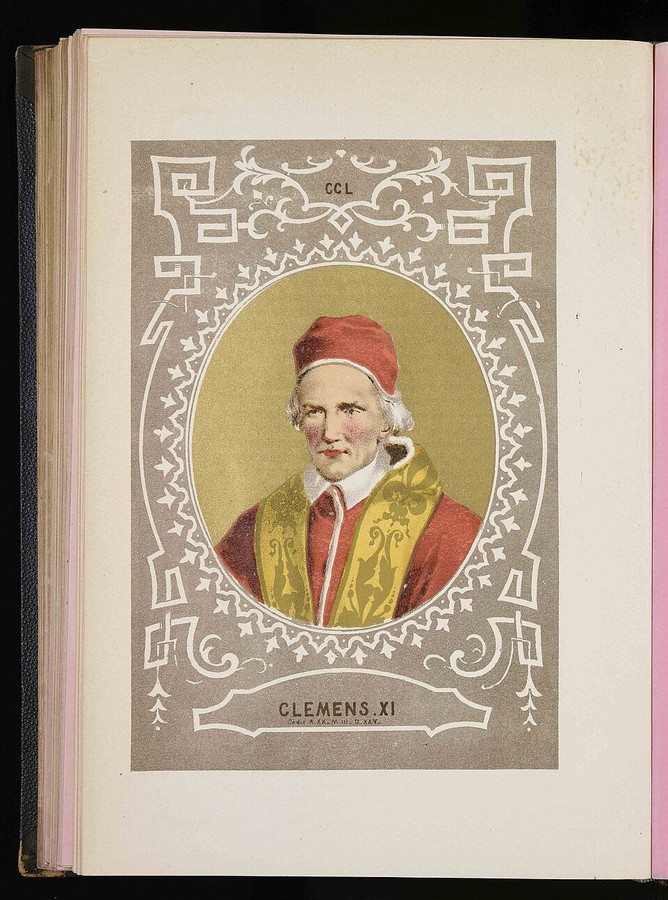 Portrait associated with Clement XI (1700-21)