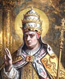 Portrait associated with St. Leo X (1513-21)