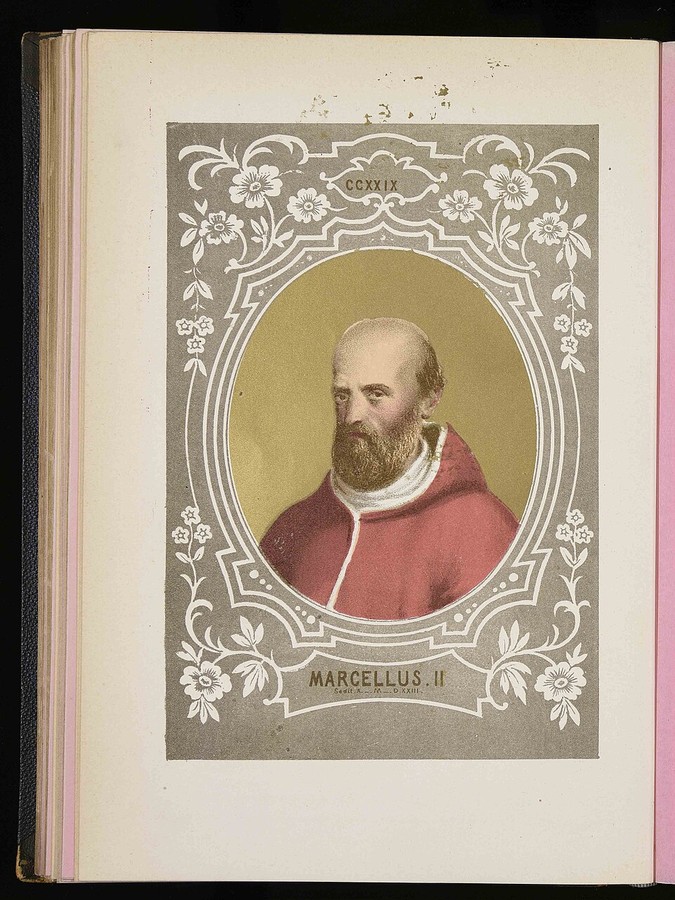 Portrait associated with Marcellus II (1555)