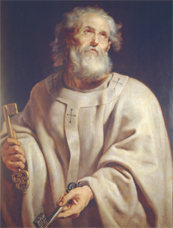 Portrait associated with St. Peter the Apostle