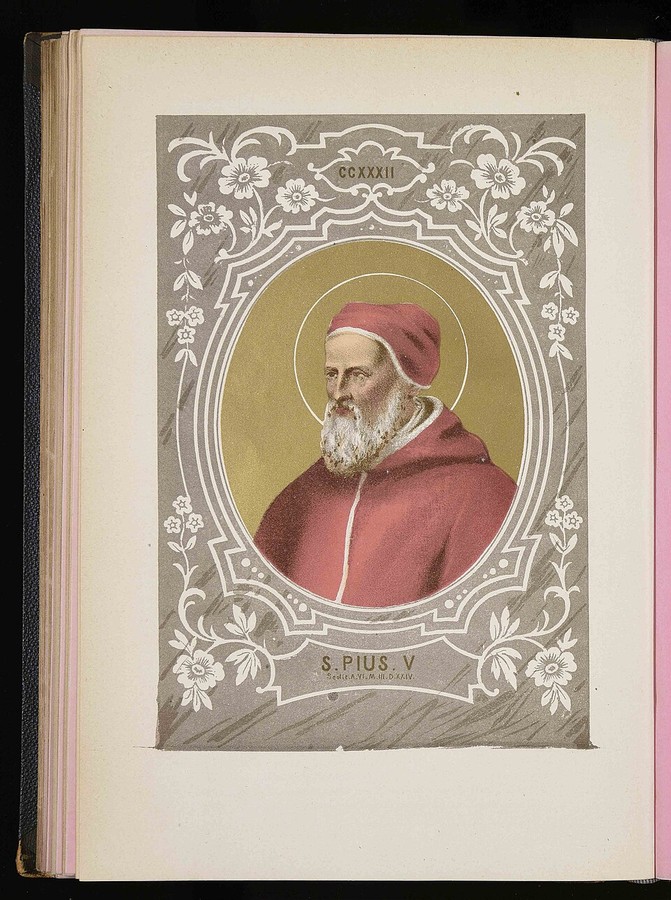 Portrait associated with St. Pius V (1566-72)