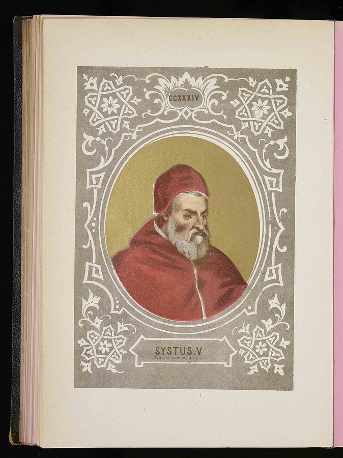 Portrait associated with Sixtus V (1585-90)