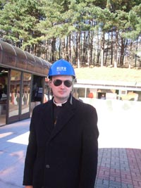 Archbishop Johnson at the Korean Demilitarised Zone
