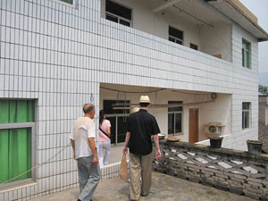 Humanitarian assistance at a farmhouse