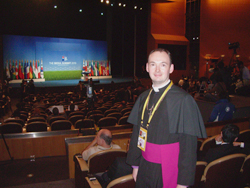 Archbishop Rutherford Johnson at the G20 Seoul Summit